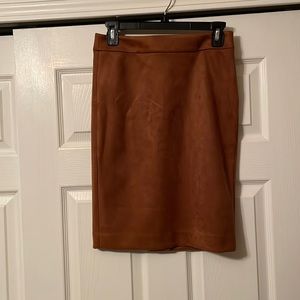 New with tags Ann Taylor suede pencil skirt